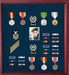 Photo Medal Display Case, Military Medal Frame, Photo., , The Military Gift Store, Photo Flag and Medal Display Case