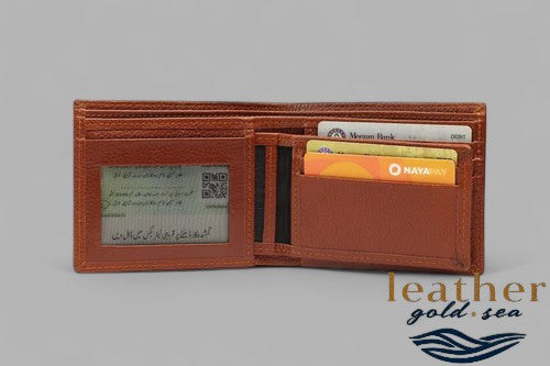 Brown Wallets for Men – 100% Genuine Leather