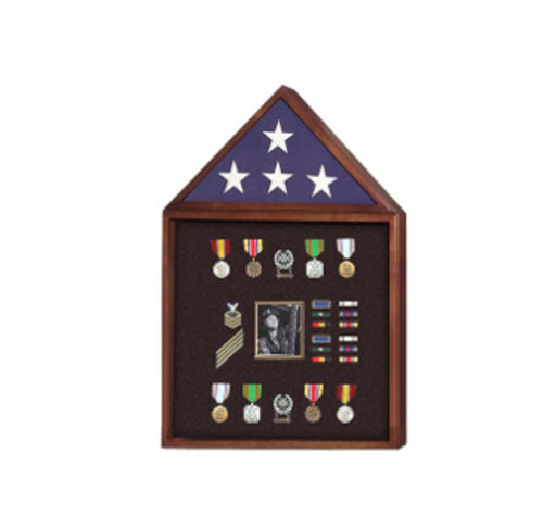 Flag and Badge display cases, Flag and Photo Frame., , The Military Gift Store, Flag and Badge Display Case