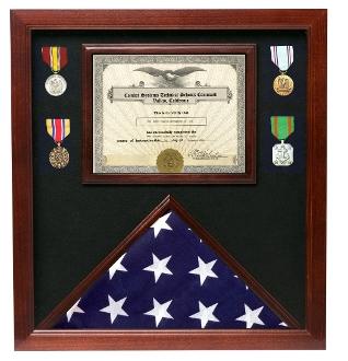 Flag Connections Veterans Made Flag Document Case American Flags 5 x 9.5 - The Military Gift Store