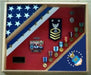 Air Force Retirement Gift, USAF Flag Shadow Box, USAF display. - The Military Gift Store