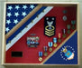 Coast Guard Flag Display, Plexiglass front Cover Black Wood., , The Military Gift Store, Coast Guard Shadow Box and Coast Guard Flag Cases (58)
