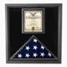 Premium USA-Made Solid wood Flag Document Case Black Finish