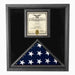 Flag and Certificate Case Black Frame, American Made, , The Military Gift Store, Flag and Certificate Case