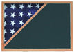 Shadow box to hold a 5’ X 9.5’ flag, Walnut Finish., , The Military Gift Store, Shadow box to hold a flag