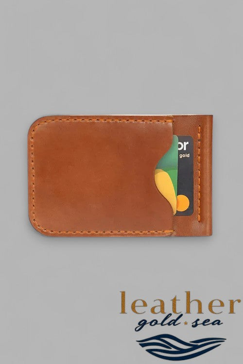 Money Clip Wallets for Men – Light Brown