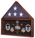 Burial Flag Medal Display case, Ceremonial Flag display, Medal Display case., Burial Flag Medal Display case, Ceremonial Flag display, The Military Gift Store, Burial Flag Box