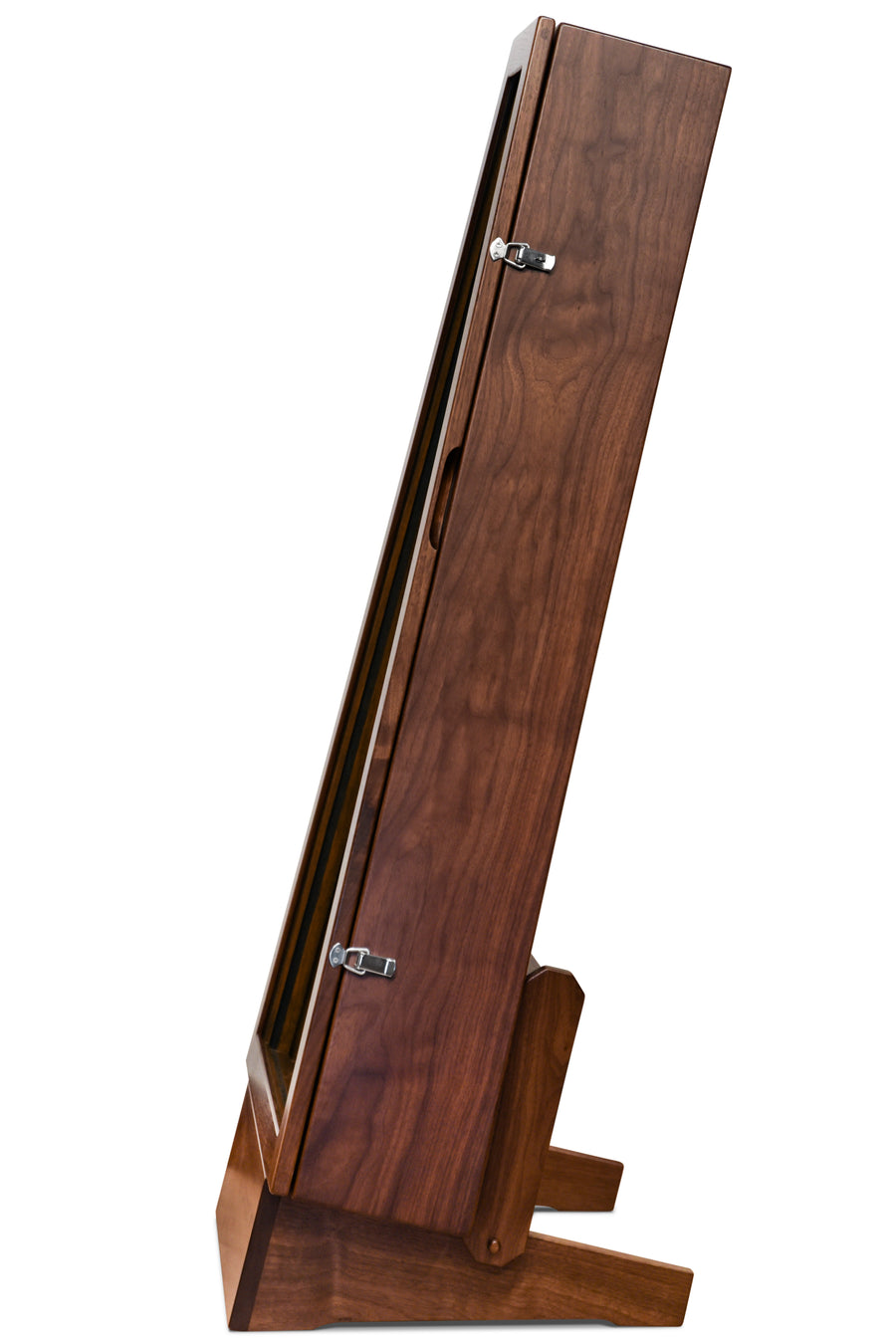 ClimaStand Triangle Humidor with Base - Walnut