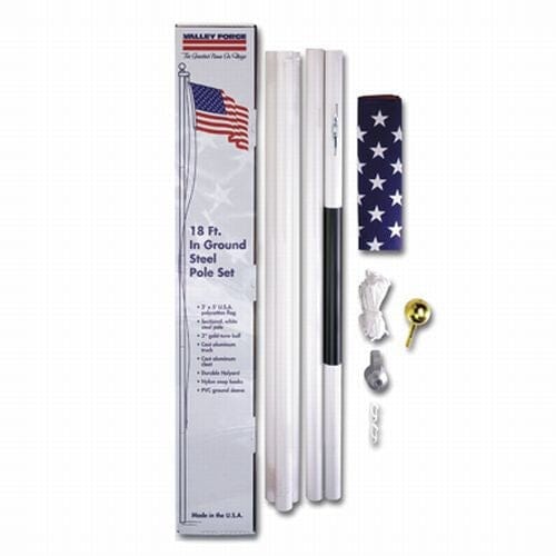 18' Steel Flagpole