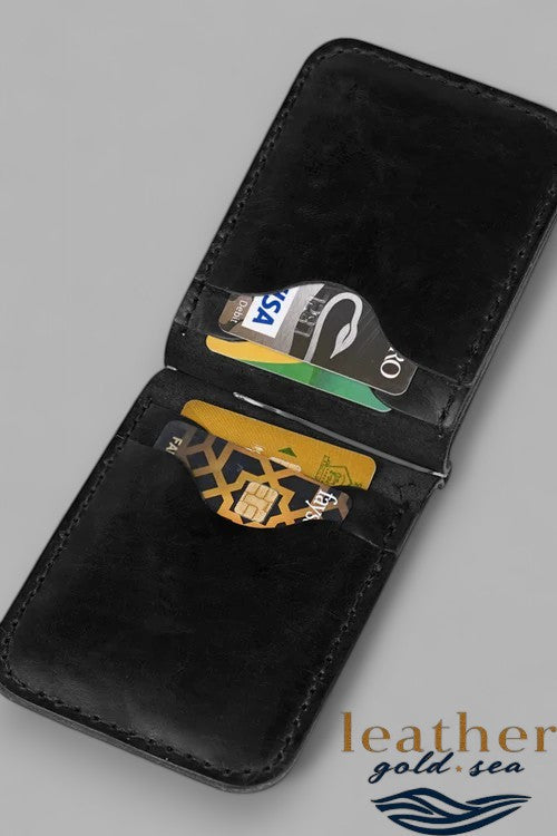 Tom Ford Wallet for Men – Handmade Black Leather