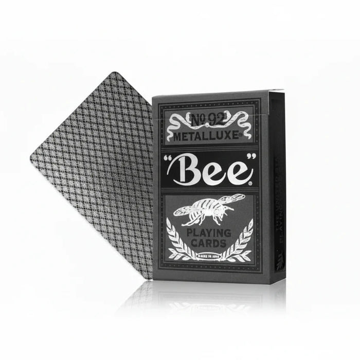Bee Silver Metalluxe Playing Cards – Limited Edition (2,800 Decks)