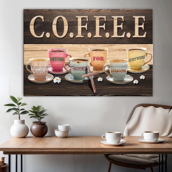 Our Coffee Faith Sign Ii