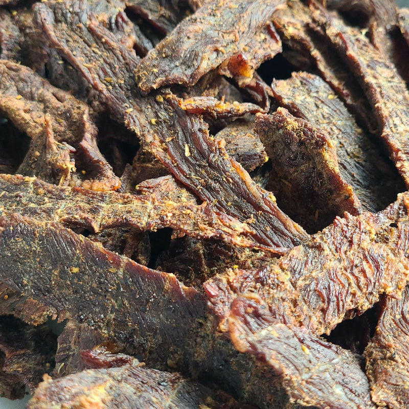 DoggoNoms™: Cinnamon Sugar Premium Beef Jerky Dog Treatos