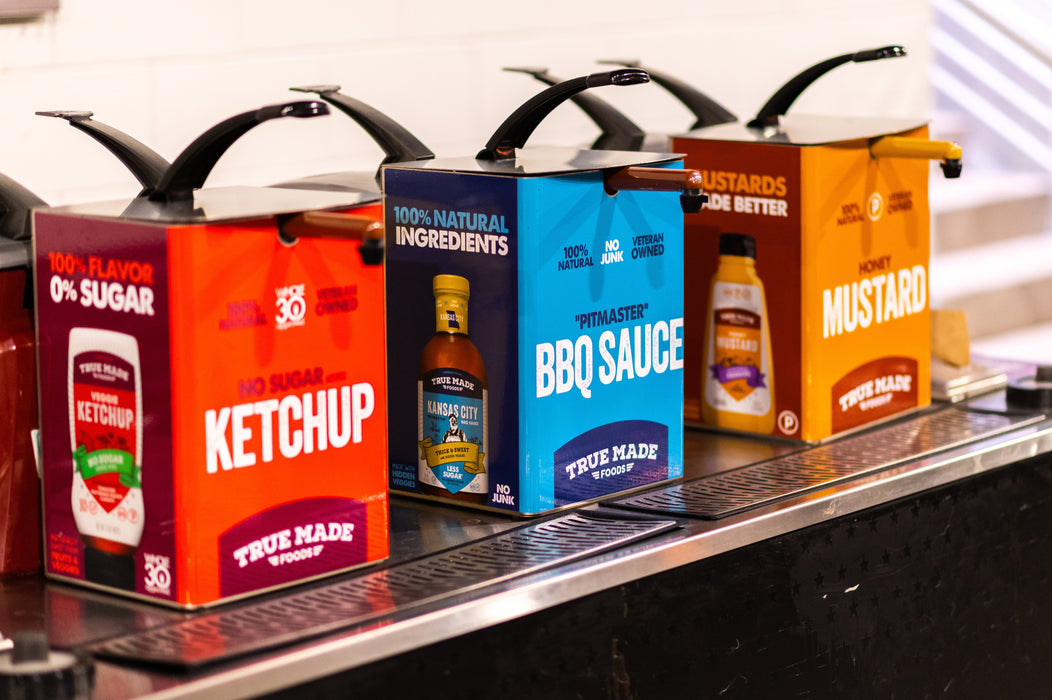 True Made Foods No Sugar Ketchup - 3 Gallon Bag-in-Box bulk by Farm2Me