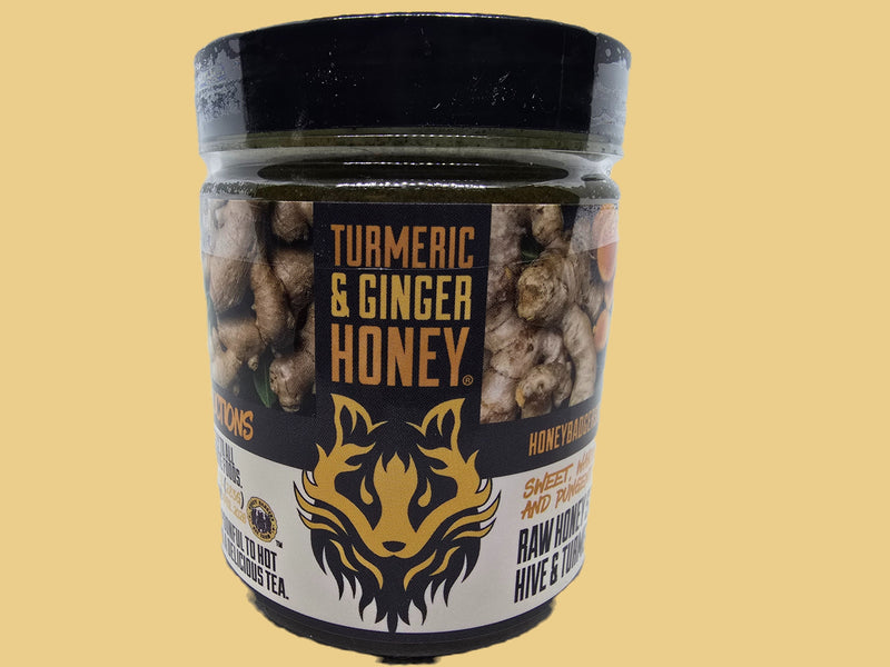 Turmeric & Ginger Honey by Honey Badgers Bee Farm