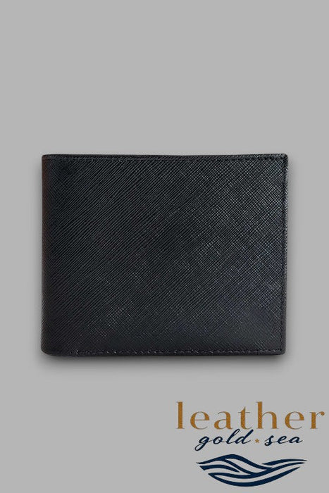 Italian Wallets for Men – Green & Black Leather