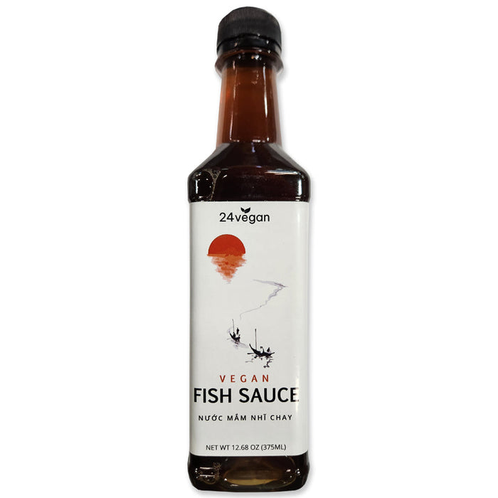 Vegan Fish Sauce Alternative: fish sauce alternative bottle.
