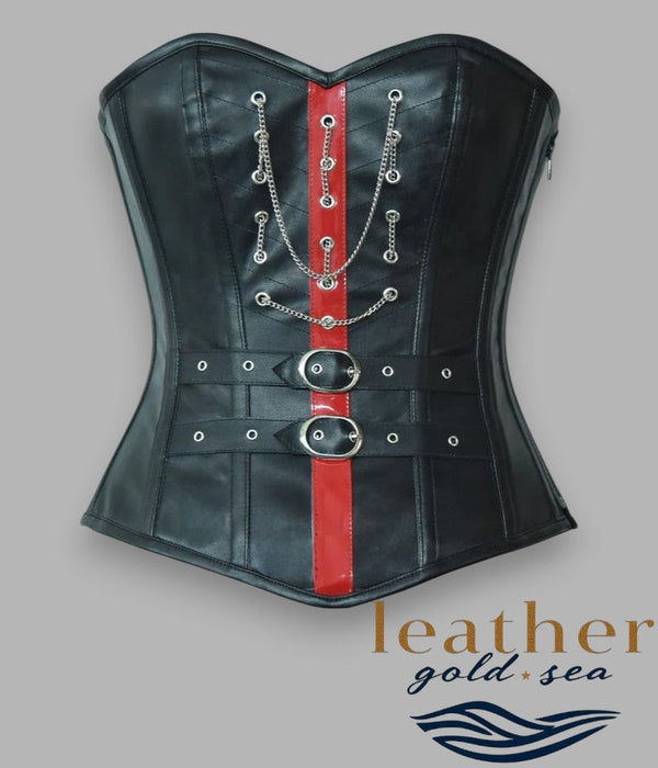 Black Leather Corsets | Handcrafted for All Sizes