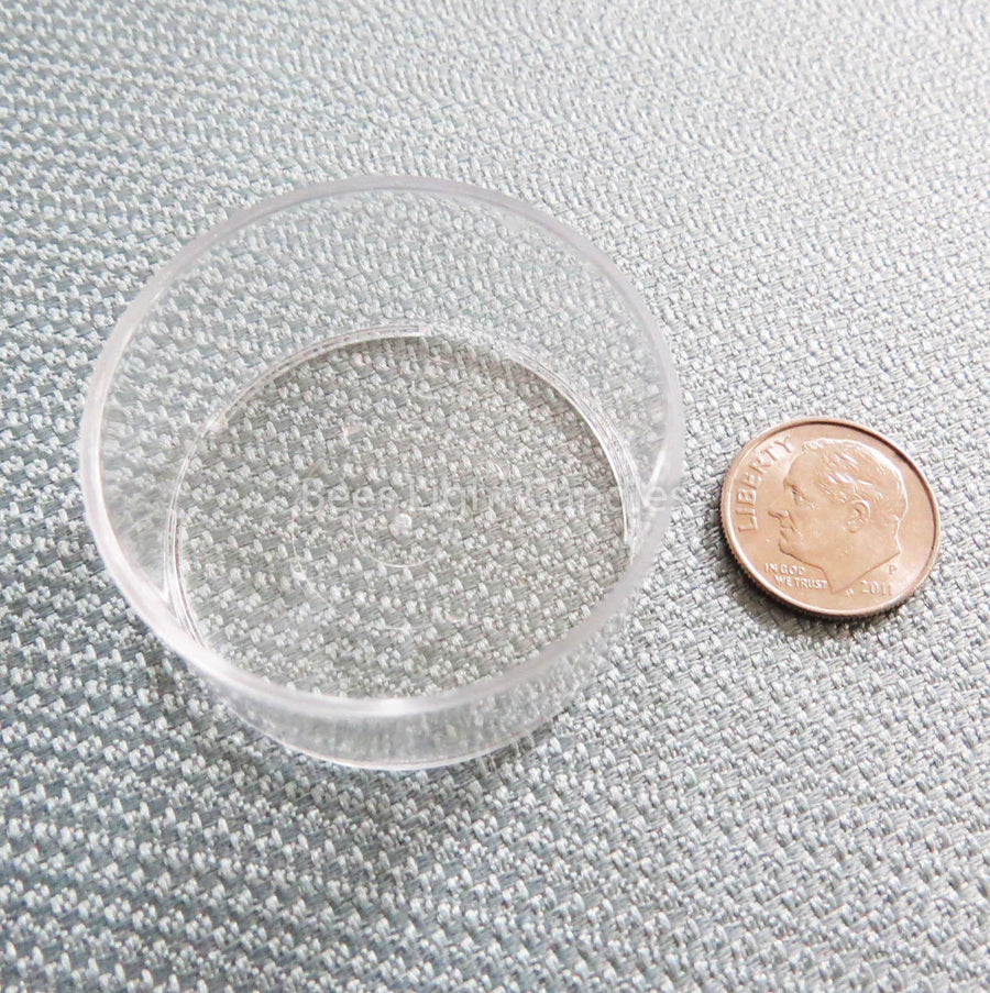 250 Clear Polycarbonate Tealight Cups