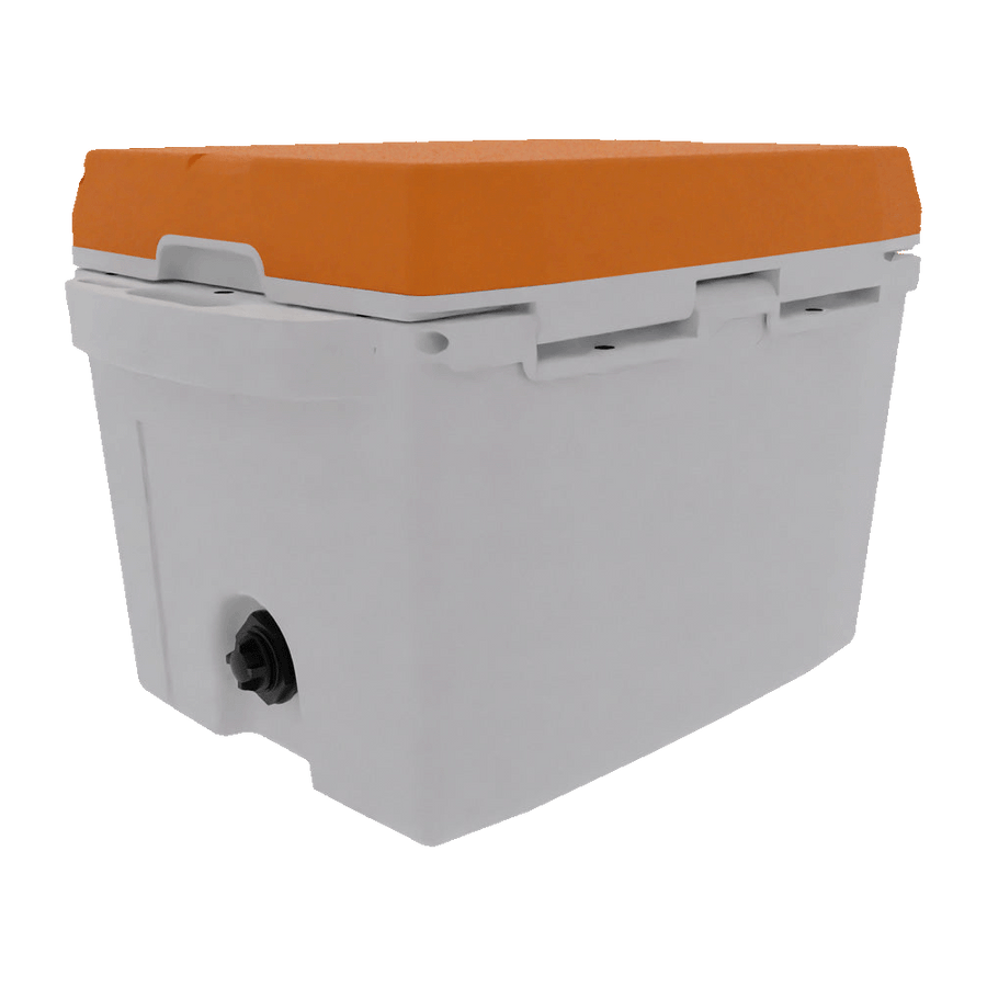Taiga Coolers 27 Quart Orange Cooler