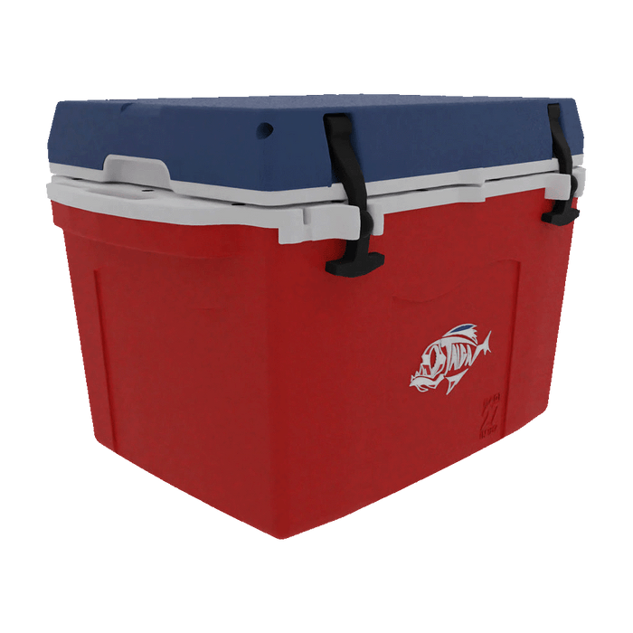 Taiga Coolers 27 Quart Red White and Blue Cooler