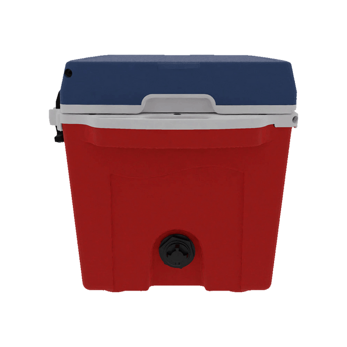 Taiga Coolers 27 Quart Red White and Blue Cooler