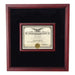 Extra Large Award Display cherry wood for medals and pins., , The Military Gift Store, Military medal and Certificate frame