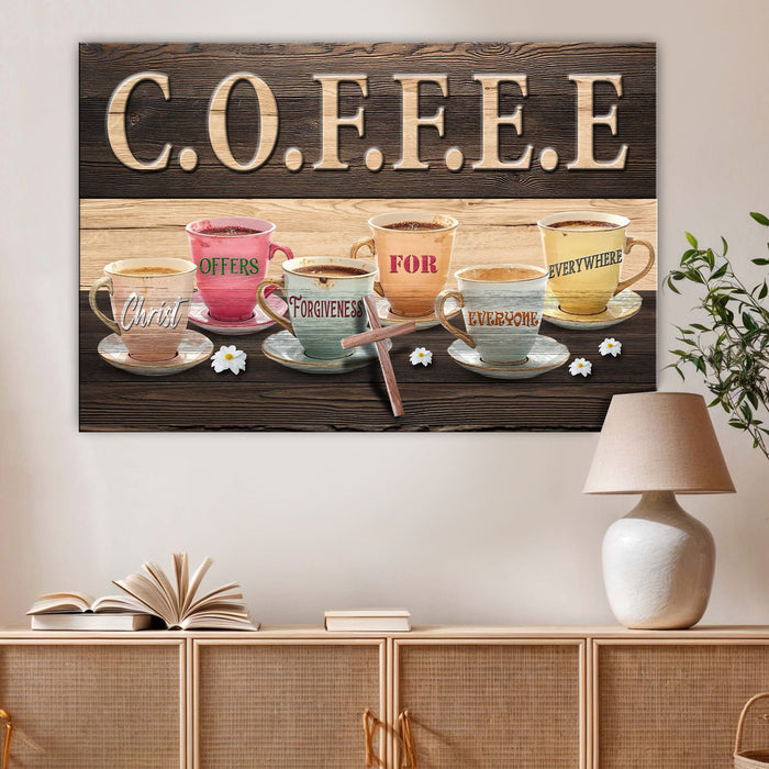 Our Coffee Faith Sign Ii