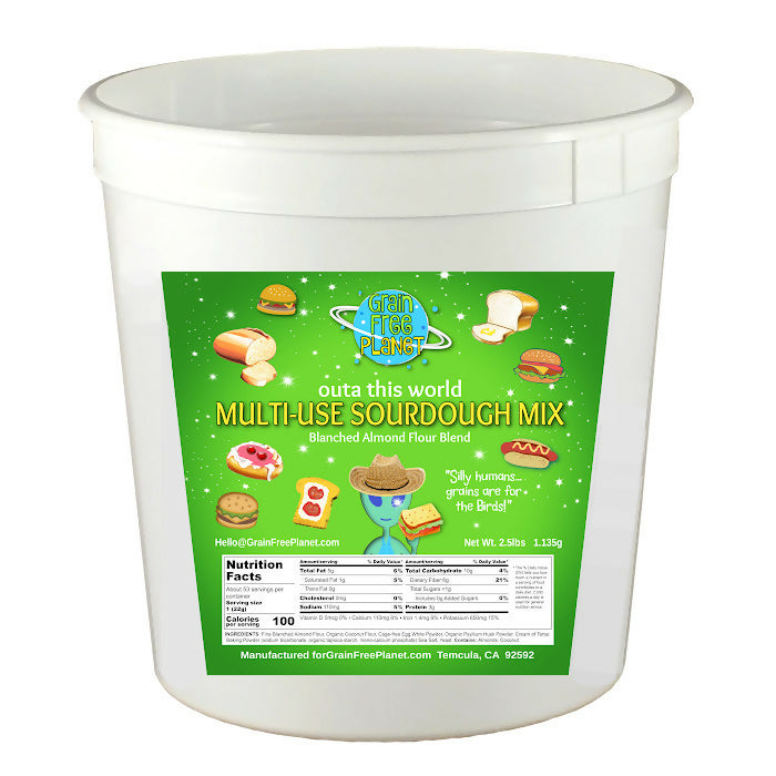 Grain Free Planet Keto Multi-Use Sourdough Bread Mix by Farm2Me
