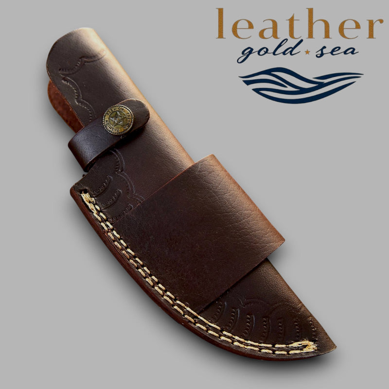 Custom Knife Sheath | Rustic Edge - Handmade Leather