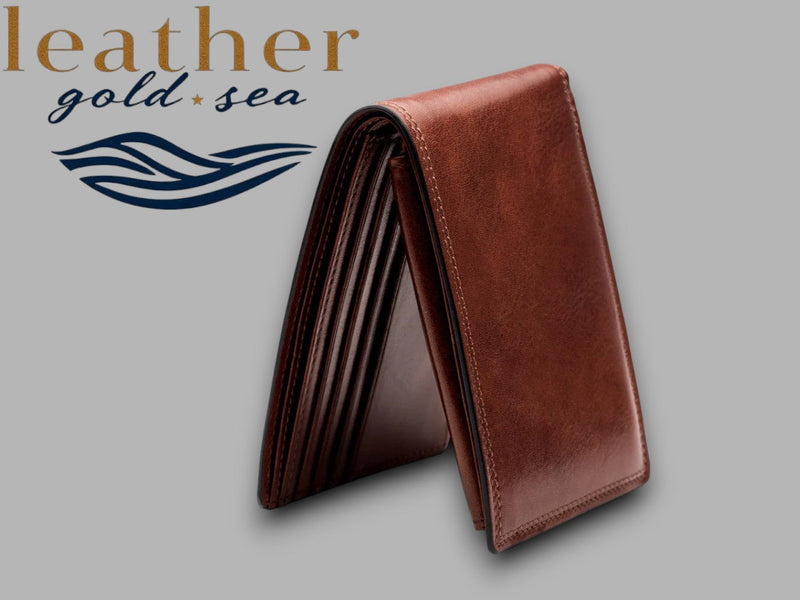 Handmade Leather Wallets | Mens Leather Wallet Bifold – Genuine