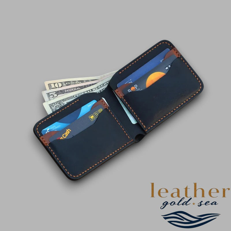 Mens Italian Leather Wallets – Black & Brown