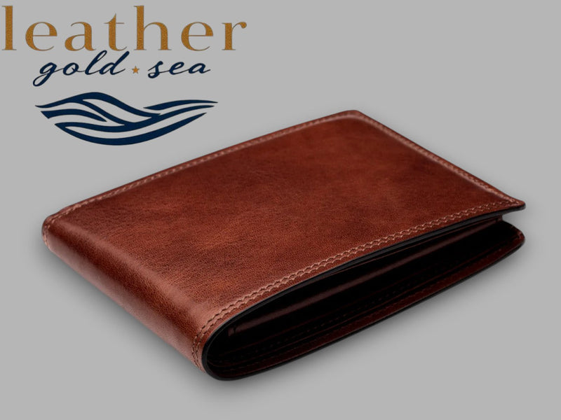Handmade Leather Wallets | Mens Leather Wallet Bifold – Genuine