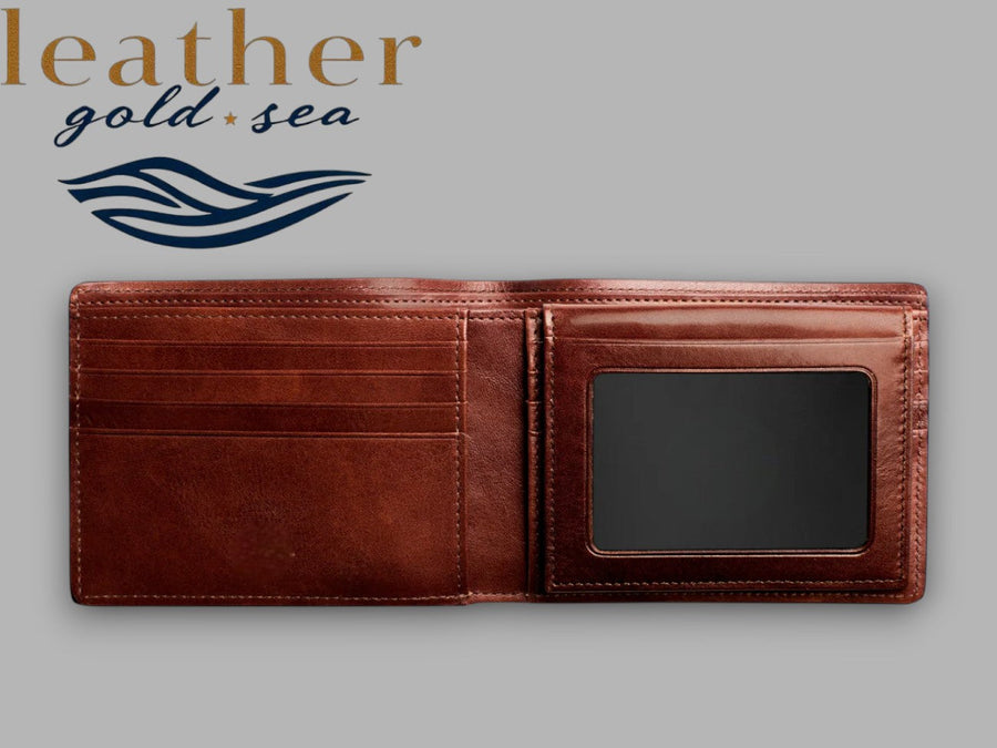 Handmade Leather Wallets | Mens Leather Wallet Bifold – Genuine