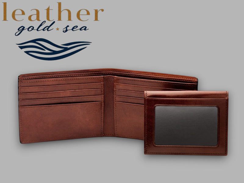 Handmade Leather Wallets | Mens Leather Wallet Bifold – Genuine
