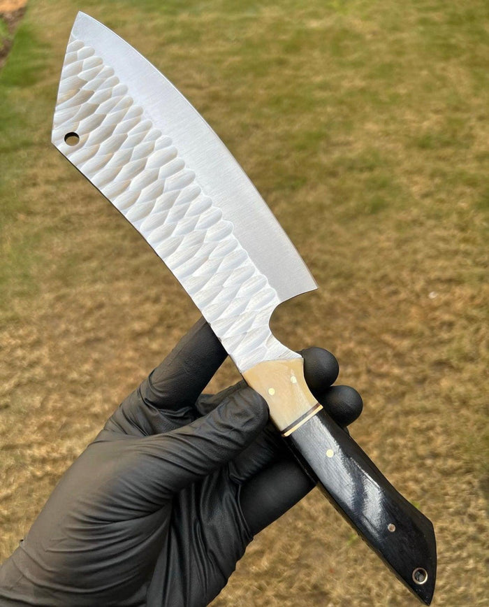 Custom Hand Forged D2 steel Cleaver Knife