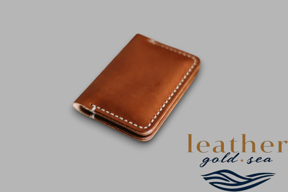Mens Italian Leather Wallets - Brown Handmade
