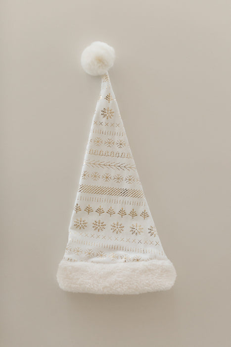 White and Gold Elf Hat by Band of the Wild