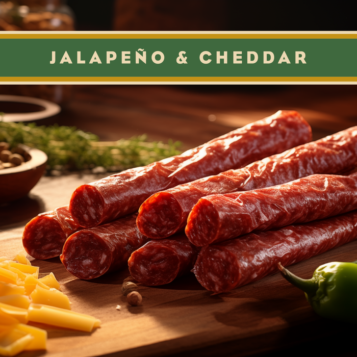 Wisconsin Beef Stick  Jalapeño & Cheddar