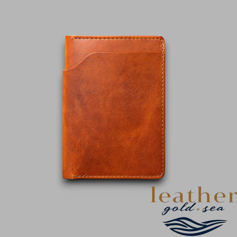Agatha Wallet – Handmade Brown Leather Wallet