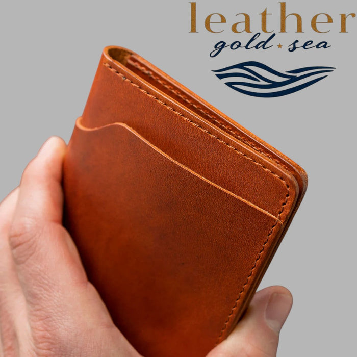 Agatha Wallet – Handmade Brown Leather Wallet