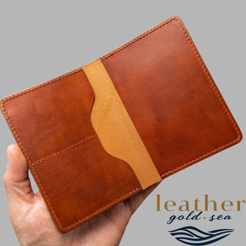 Agatha Wallet – Handmade Brown Leather Wallet