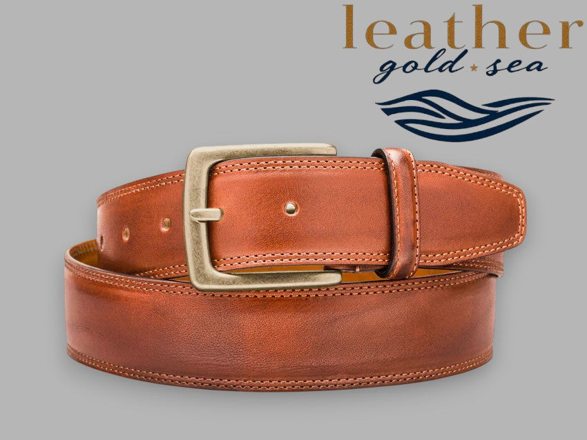 Brown Belt | Genuine Leather Custom Fit | Custom Belts