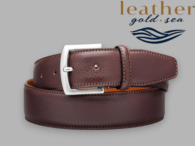 Handmade Leather Duty Belt – Chocolate Brown