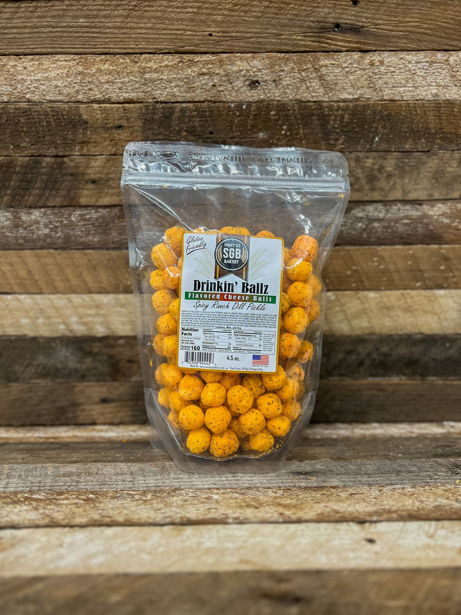 Spicy Ranch Dill Pickle Flavored Cheese Balls
