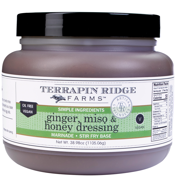 Ginger, Miso & Honey Dressing - Quart