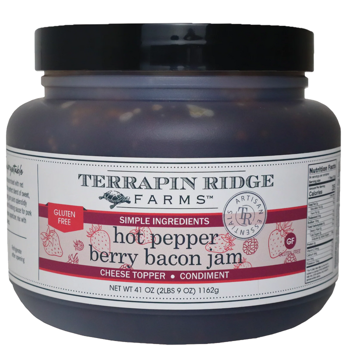 Hot Pepper Berry Bacon Jam