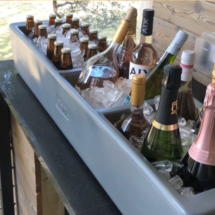 REVO Party Barge Cooler™ | Metallic Gray by REVO COOLERS, LLC
