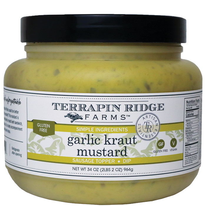 Garlic Kraut Mustard - Quart