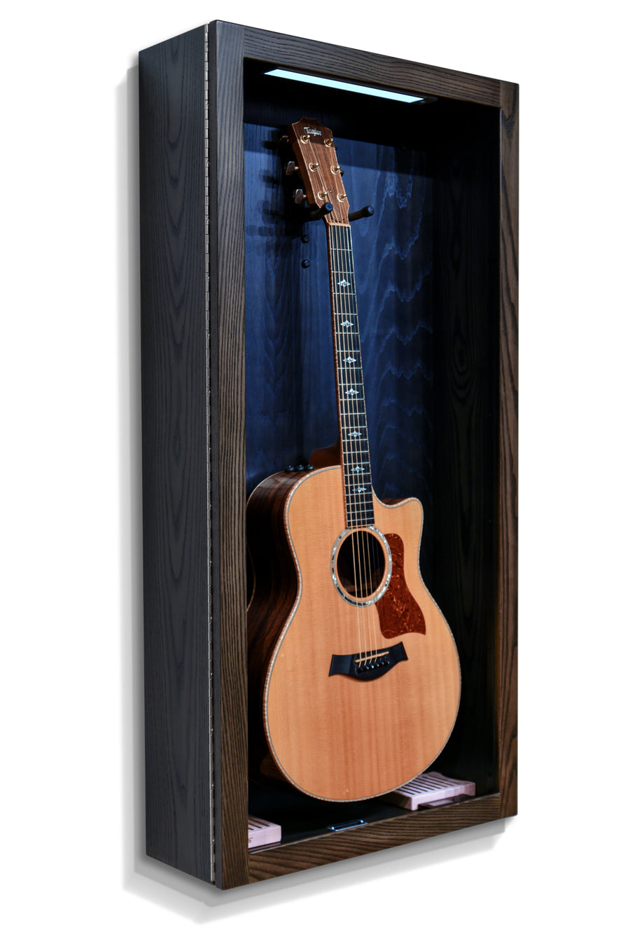 ClimaCase Rectangle Humidor - Northern White Ash with Ebony Stain